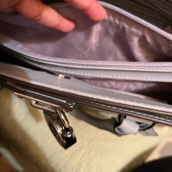 MICHAEL KORS HAMILTON DUSTY BLUE + Dustbag - Picture 4 of 7